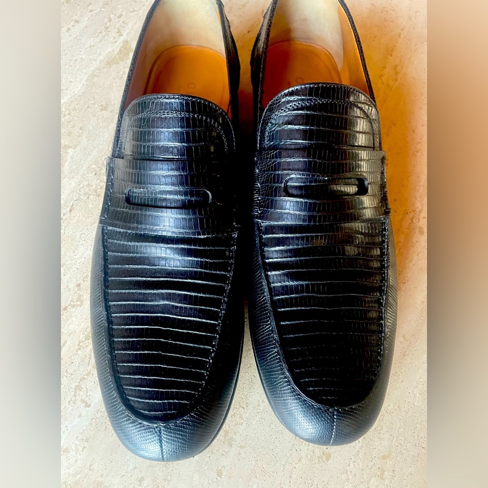 Rare Lizard Gucci Men’s Loafer - 11